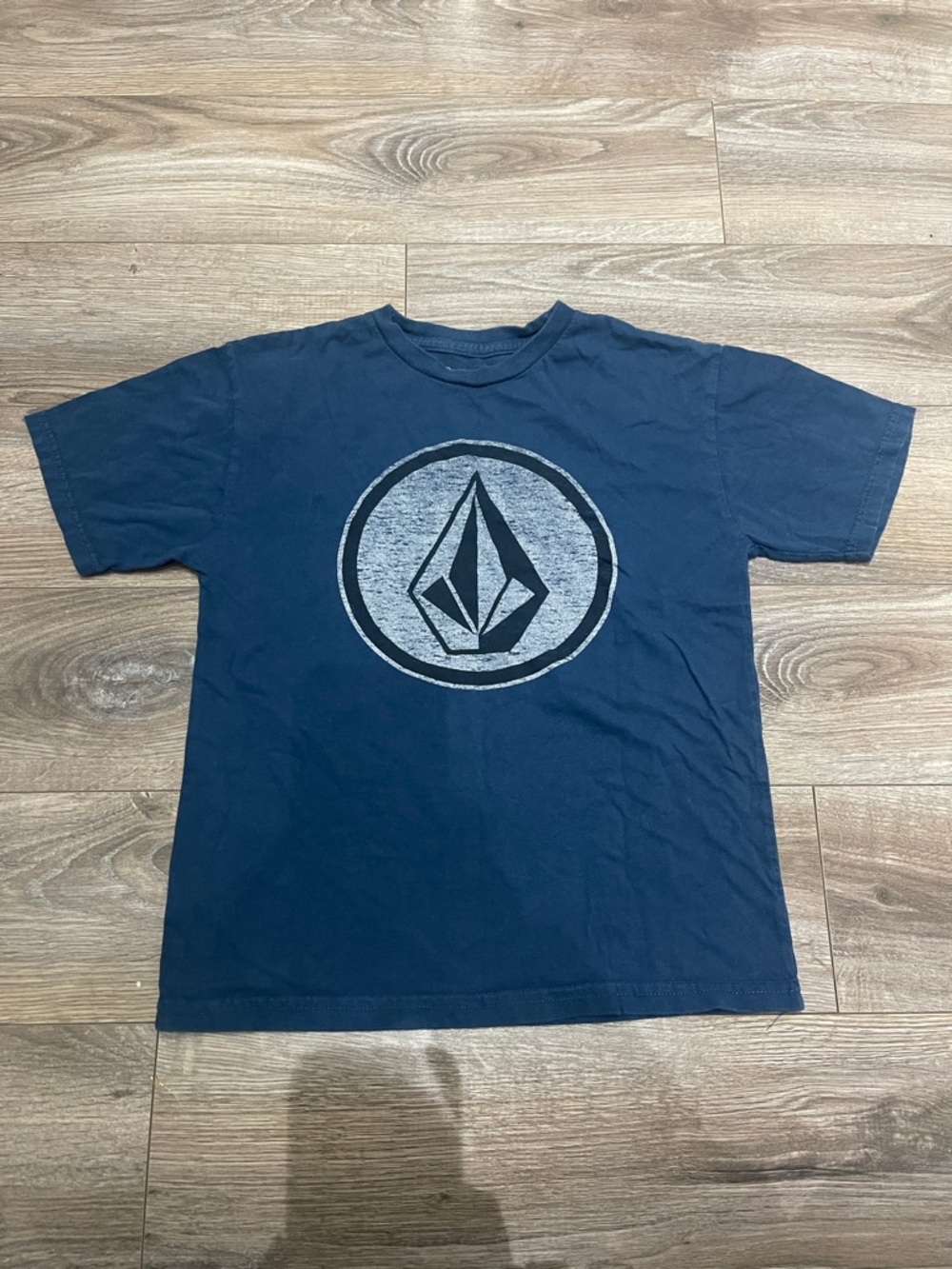$5 w/ min $20 spend Volcom Boys Medium Blue Logo Graphic Tee